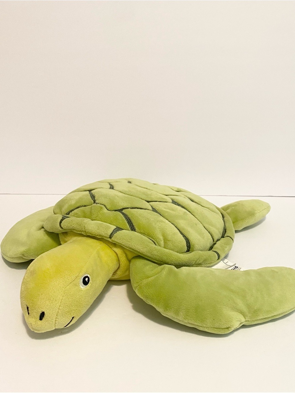 IKEA Blavingad Turtle Plush Green Stuffed Animal Toy Ocean 16”